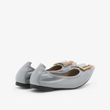 Giày Búp Bê Nữ PAZZION Harper Gold Buckled Pointed-Toe Flats 