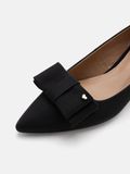  Giày Cao Gót Nữ Pazzion Jream Twin Bow Heels 