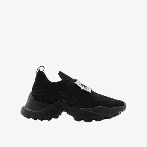 Giày Sneakers Nữ Pazzion Marie Crystal Embellished Flyknit Sneakers