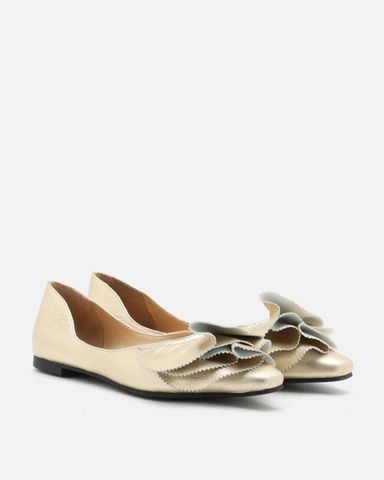 Giày Búp Bê Nữ Pazzion Elysia Ruffled Flats