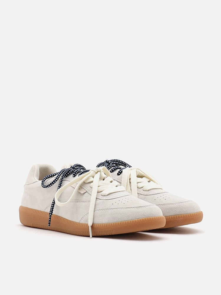  Giày Sneakers Nữ Pazzion Maeve Double Laced Suede Sneakers 