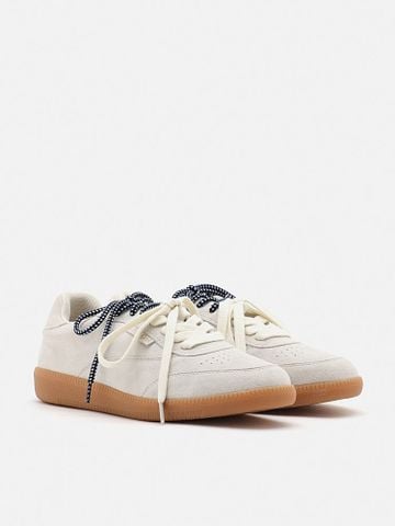 Giày Sneakers Nữ Pazzion Maeve Double Laced Suede Sneakers