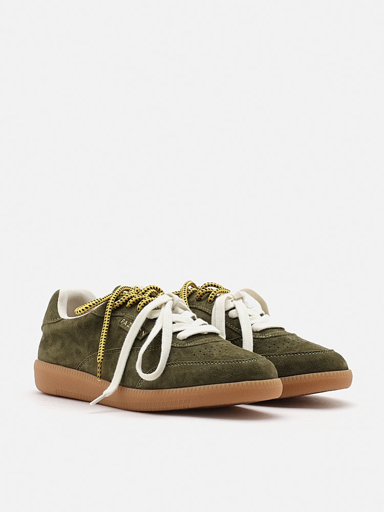  Giày Sneakers Nữ Pazzion Maeve Double Laced Suede Sneakers 