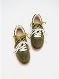  Giày Sneakers Nữ Pazzion Maeve Double Laced Suede Sneakers 