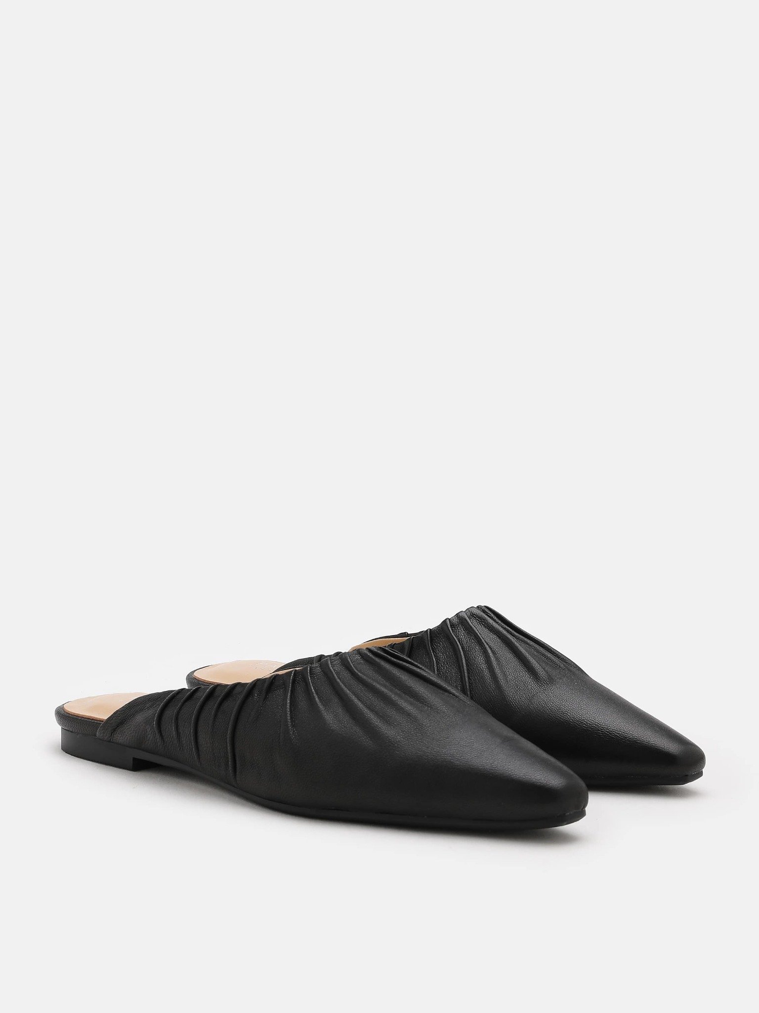  Giày Mules Nữ Pazzion Nikki Supple Leather Slides 