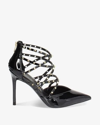 Giày Cao Gót Nữ Primadonna Collection Open Shank Woven Décolleté 10.5 cm