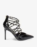  Giày Cao Gót Nữ Primadonna Collection Open Shank Woven Décolleté 10.5 cm 