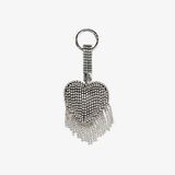  Móc chìa khóa trái tym lấp lánh tua rua Primadonna Collection 