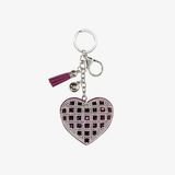  Móc chìa khóa trái tym lấp lánh màu tím Primadonna Collection 