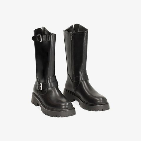 Giày Boots Primadonna Collection Black Bikers