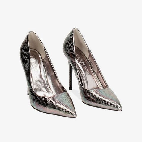 Giày Cao Gót Nữ Primadonna Collection Décolleté In Python Print 10.5 cm