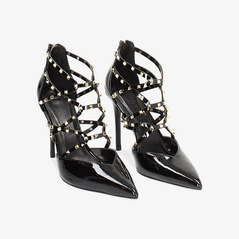 Giày Cao Gót Nữ Primadonna Collection Open Shank Woven Décolleté 10.5 cm