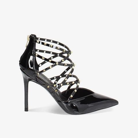 Giày Cao Gót Nữ Primadonna Collection Open Shank Woven Décolleté 10.5 cm