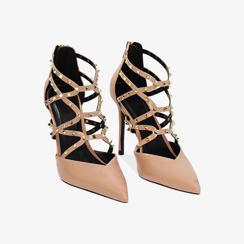 Giày Cao Gót Nữ Primadonna Collection Open Shank Woven Décolleté 10.5 cm