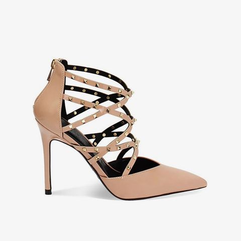 Giày Cao Gót Nữ Primadonna Collection Open Shank Woven Décolleté 10.5 cm