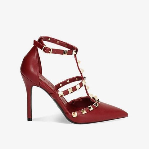 Giày Cao Gót Nữ Primadonna Collection Cherry Open Shank Décolleté With Studs 10.5 cm