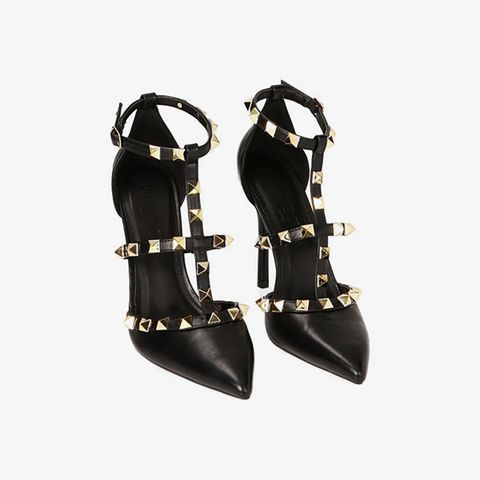 Giày Cao Gót Nữ Primadonna Collection Cherry Open Shank Décolleté With Studs 10.5 cm