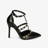  Giày Cao Gót Nữ Primadonna Collection Cherry Open Shank Décolleté With Studs 10.5 cm 