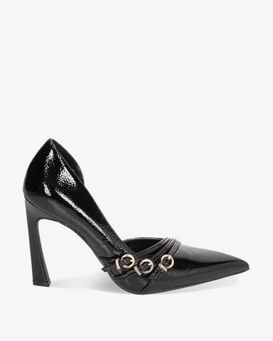 Giày Nữ Primadonna Collection Women Shoes Open Shank Naplack Nero