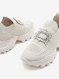 Giày Sneakers Nữ Pazzion Marie Crystal Embellished Flyknit Sneakers 