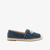  Giày Lười Nữ Pazzion Regina Crystal Embellished Denim Espadrilles 