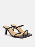  Giày Sandals Cao Gót Nữ Pazzion Augusta Buckled Strap Heel Sandals 