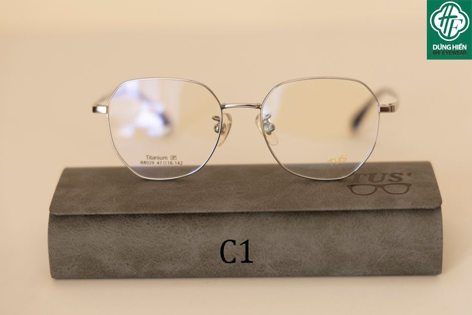  B8029 #  Gong xi 50% Titanium IP eyeglasses 
