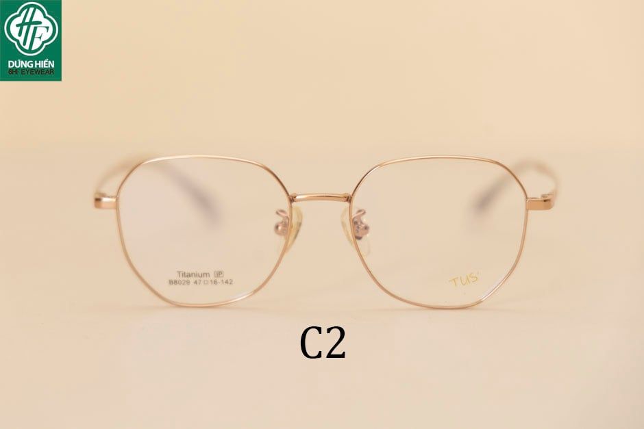  B8029 #  Gong xi 50% Titanium IP eyeglasses 