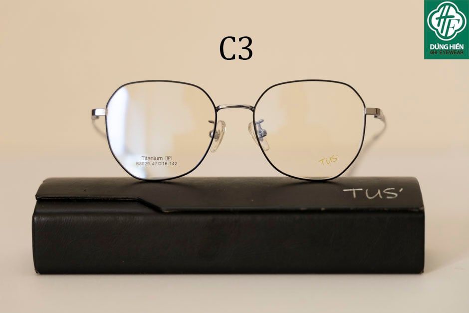  B8029 #  Gong xi 50% Titanium IP eyeglasses 