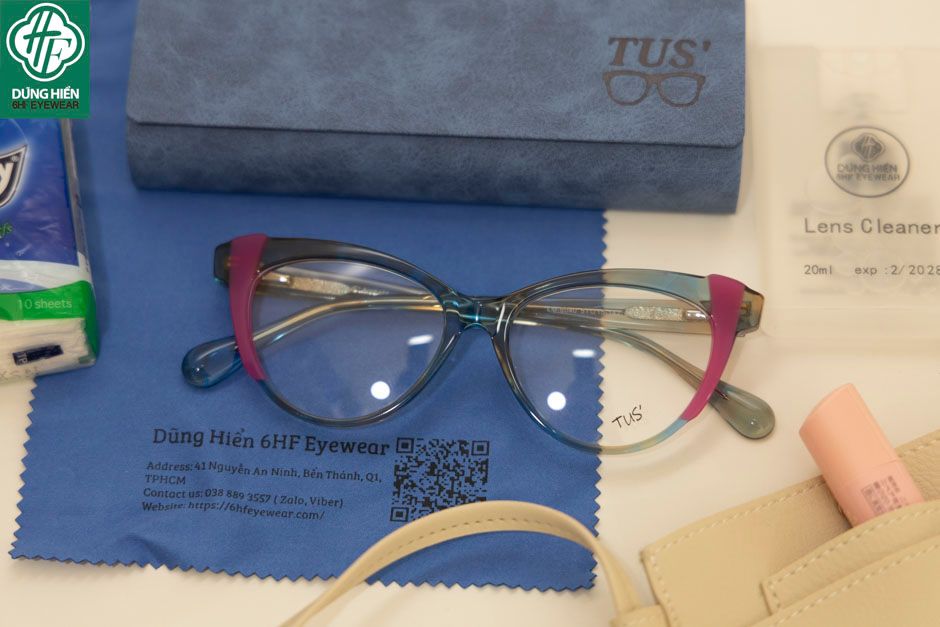  LM 6040 # Gọng nhựa Acetate Eyeglasses 