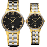  Đồng Hồ Đôi Dây Đá Aolix AL-6827 Sapphire Bảo Hành Chính Hãng 5 Năm 