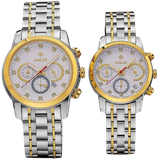  Đồng Hồ Đôi Dây Thép Chronograph Aolix AL-7049 Sapphire Bảo Hành Chính Hãng 5 Năm 