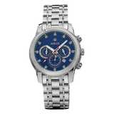  Đồng Hồ Nam 6 Kim Aolix AL-7049G Dây Thép Chính Hãng Bảo Hành 5 Năm 