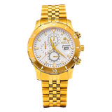  Đồng Hồ Nam Dây Thép Chronograph Aolix AL-7087G Sapphire Bảo Hành Chính Hãng 5 Năm 