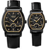  Đồng Hồ Đôi Dây Da Aolix AL-7091 Sapphire Bảo Hành Chính Hãng 5 Năm 