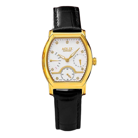 đồng hồ nữ dây da aolix al-7091l