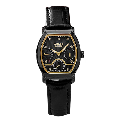 đồng hồ nữ dây da aolix al-7091l