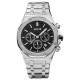  Đồng Hồ Nam Dây Thép 6 Kim Chronograph Aolix AL-7092G Sapphire Bảo Hành Chính Hãng 5 Năm 