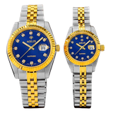  Đông Hồ Đôi Dây Thép Aolix AL-9147G Sapphire Bảo Hành Chính Hãng 5 Năm 