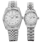  Đông Hồ Đôi Dây Thép Aolix AL-9147G Sapphire Bảo Hành Chính Hãng 5 Năm 