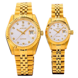  Đông Hồ Đôi Dây Thép Aolix AL-9147G Sapphire Bảo Hành Chính Hãng 5 Năm 