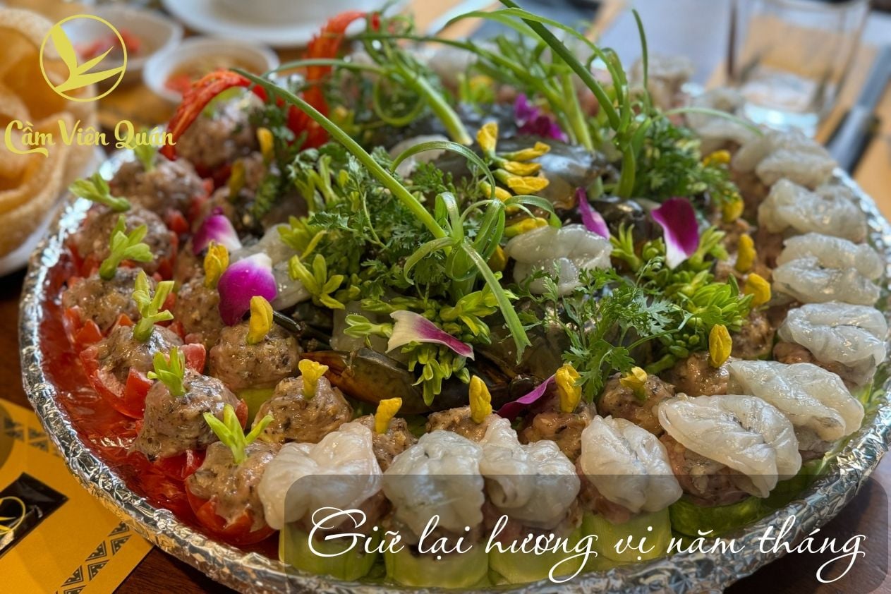  Lẩu Tôm – Cua – Bầu | Cầm Viên Quán 