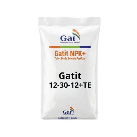 Phân bón hóa tan dòng lân cao GATIT NPK 12-30-12 + TE