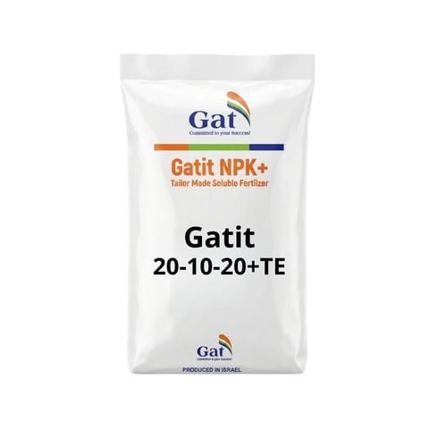 Phân bón hòa tan dòng cân đối GATIT NPK 20-10-20