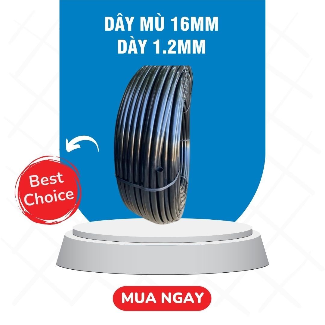  Dây mù 16MM, dày 1.2mm 