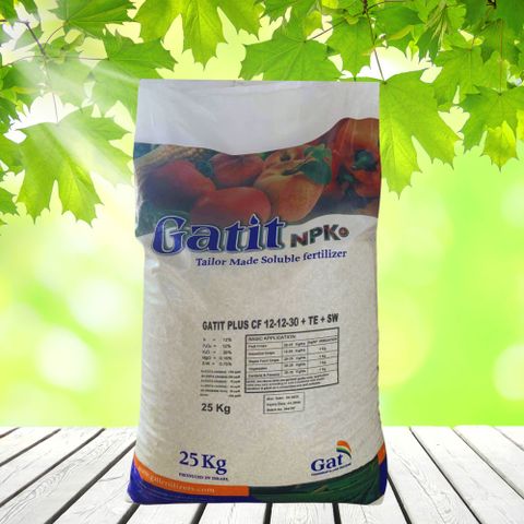 Phân bón dạng hạt Gatit Plus CF 12-12-30 +TE +SW