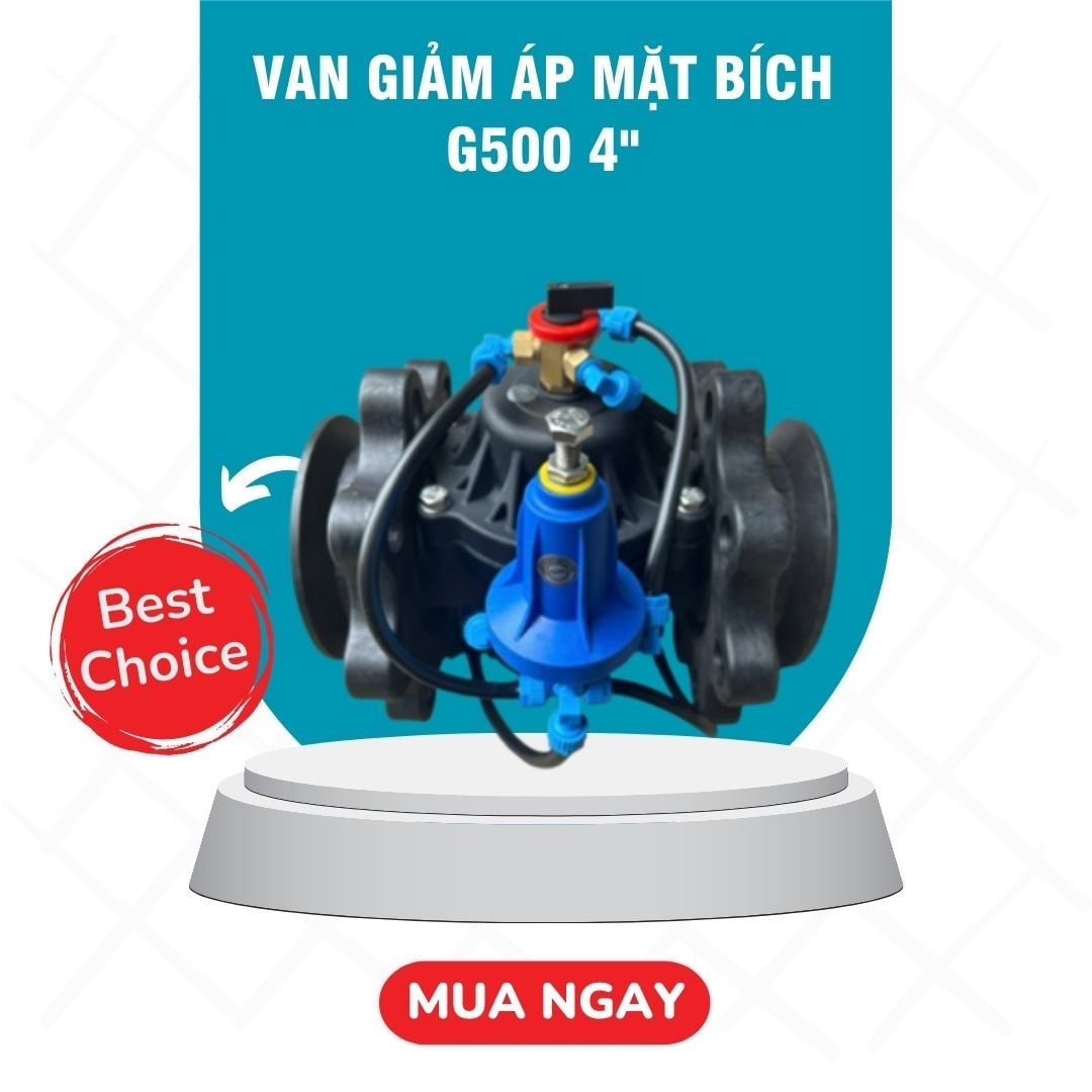  Van giảm áp mặt bích G500 4