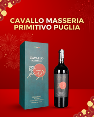 Rượu vang đỏ Ý Cavallo Masseria Primitivo