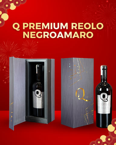  Rượu vang đỏ Ý Q Premium Reolo Negroamaro IGP 
