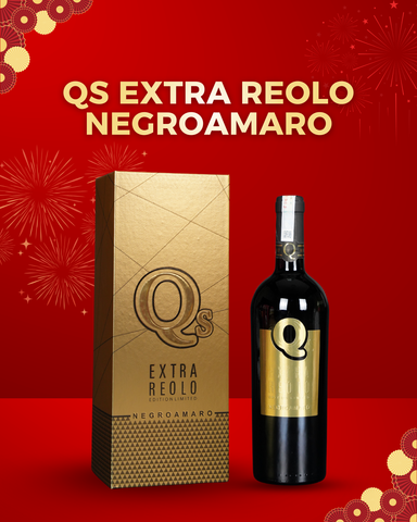  Rượu vang đỏ Ý Qs Extra Reolo Negroamaro Edition Limited 